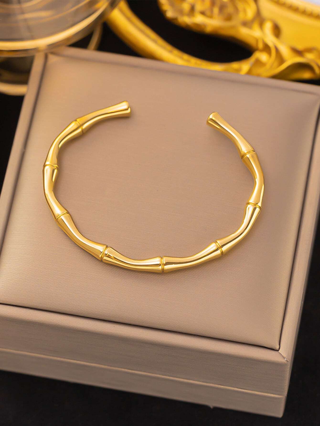 Bamboo Bangle Bracelet