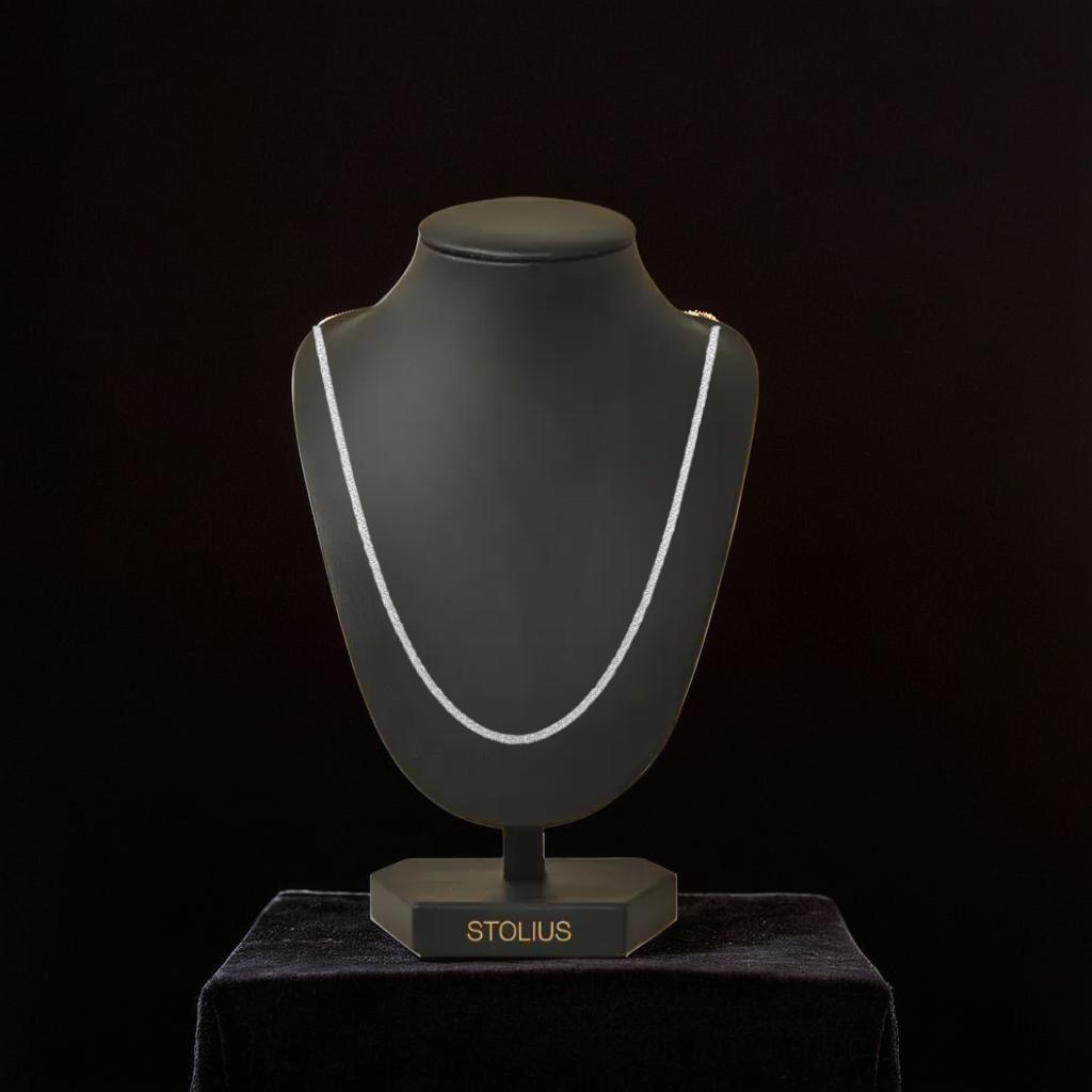 Silver Colour Sparkling Clavicle