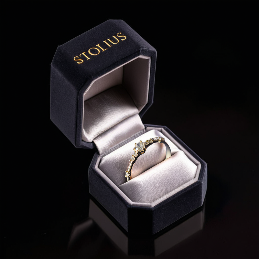 Luxury Simple Diamond Ring
