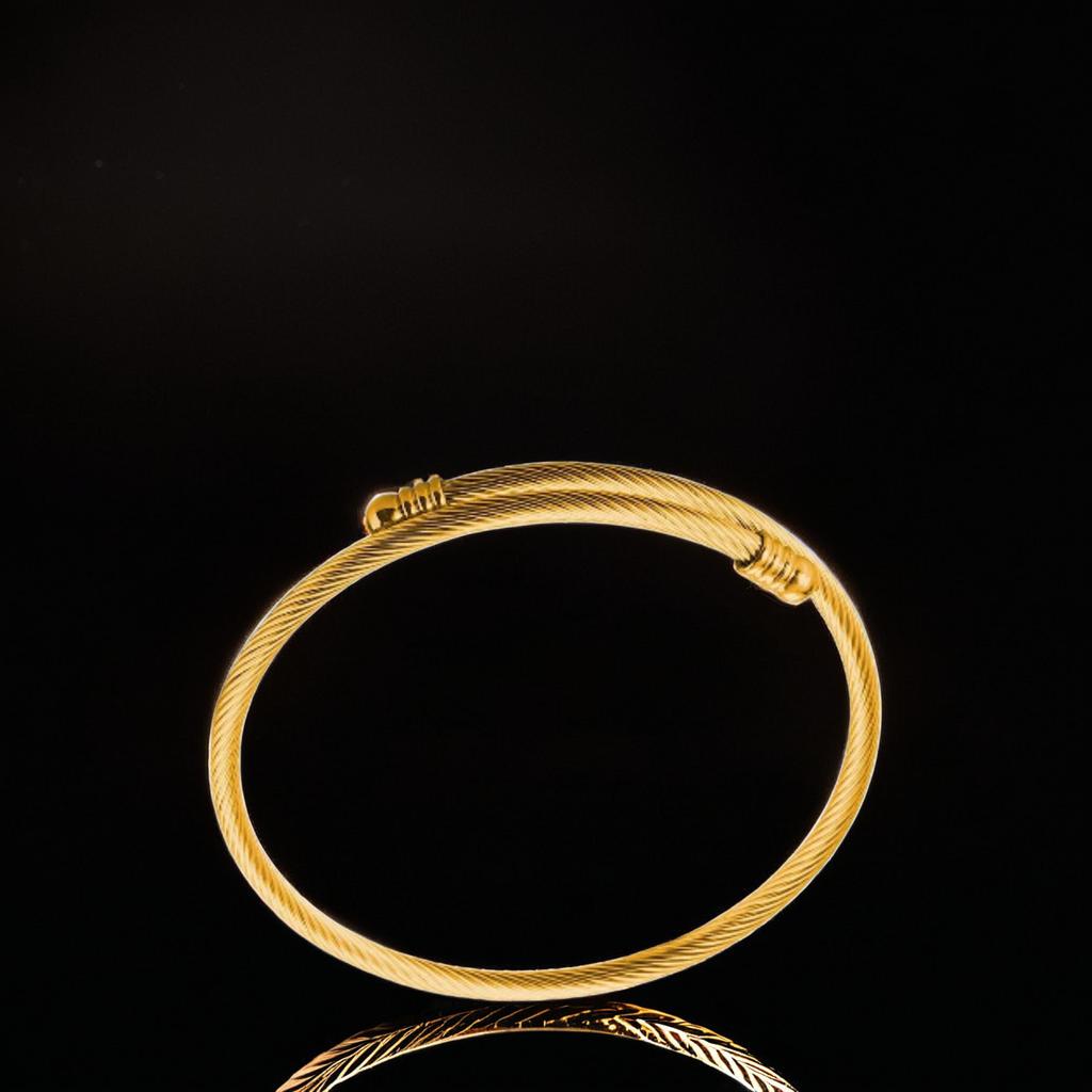 European Open Bangle Versatile Bracelet