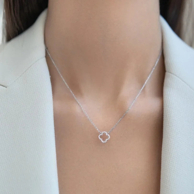 Silver Flower Pendant