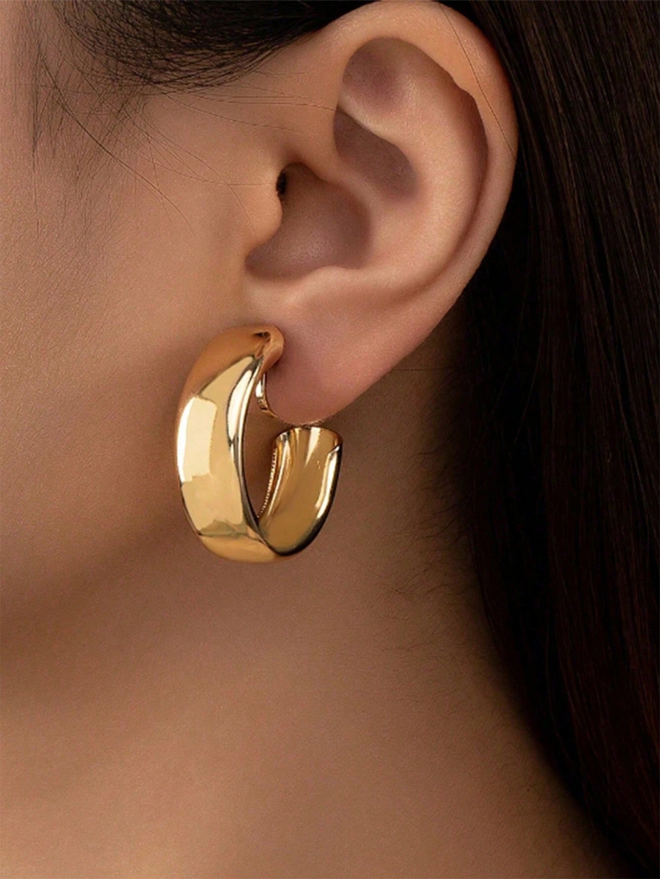 Hoop Clip on Earrings