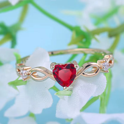 Simple Heart Ring 