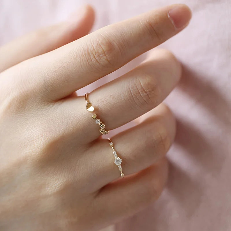 Luxury Simple Diamond Ring 