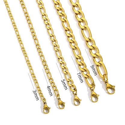  Figaro Chain Necklace 